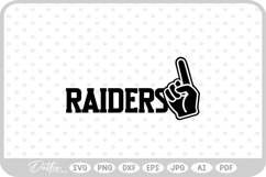 Raiders Sports Team SVG PNG DXF Product Image 1