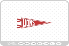 Sports Lions Team SVG PNG DXF Product Image 1