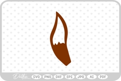 Fox Tail SVG PNG DXF Product Image 1