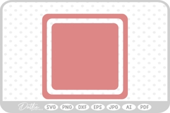 Square SVG PNG DXF Product Image 1