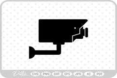 Under Surveillance CCTV SVG PNG DXF Product Image 1