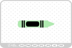 Crayon SVG PNG DXF Product Image 1