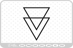 Triangle SVG PNG DXF Product Image 1