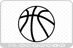 Basketball SVG PNG DXF Product Image 1