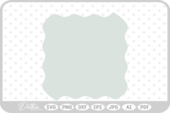 Geometric Shape Border SVG PNG DXF Product Image 1