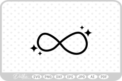 Infinity Sign SVG PNG DXF Product Image 1