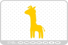 Giraffe SVG PNG DXF Product Image 1