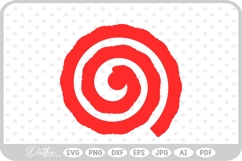 Rolled Paper Flower Template SVG PNG DXF Product Image 1