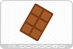 Bar of Chocolate SVG PNG DXF Product Image 1