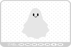 Ghost Halloween SVG PNG DXF Product Image 1