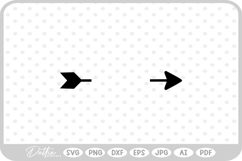 Arrow SVG PNG DXF Product Image 1