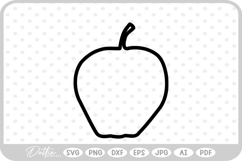 Apple SVG PNG DXF Product Image 1