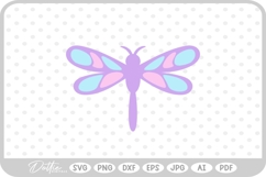 Dragonfly SVG PNG DXF Product Image 1