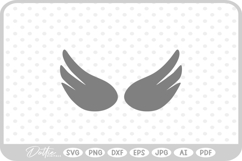 Wings SVG PNG DXF Product Image 1
