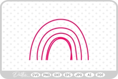 Rainbow SVG PNG DXF Product Image 1