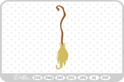 Broomstick Witches Broom Halloween SVG PNG DXF Product Image 1