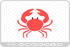 Crab SVG PNG DXF Product Image 1