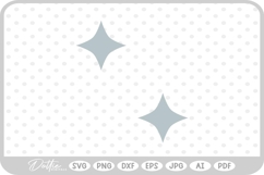 Snowflake Snow Sparkle Winter Cold Christmas SVG PNG DXF Product Image 1
