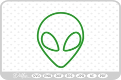 Alien SVG PNG DXF Product Image 1