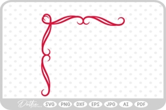 Swirl Shape Decorative SVG PNG DXF Product Image 1