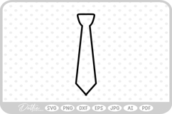 Tie SVG PNG DXF Product Image 1