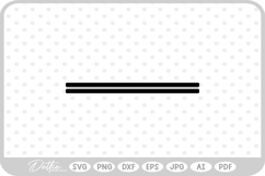 Straight Line SVG PNG DXF Product Image 1