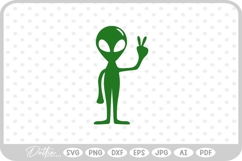 Alien SVG PNG DXF Product Image 1