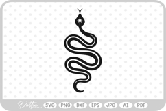 Snake SVG PNG DXF Product Image 1