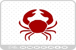Crab SVG PNG DXF Product Image 1