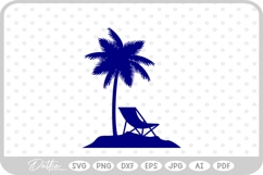 Deck Chair SVG PNG DXF Product Image 1