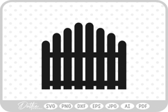Fence SVG PNG DXF Product Image 1