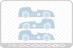 Race Car SVG PNG DXF Product Image 1