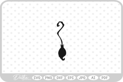 Broomstick Witch Halloween SVG PNG DXF Product Image 1