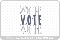 Voting Vote Election President Voted SVG PNG DXF Product Image 1