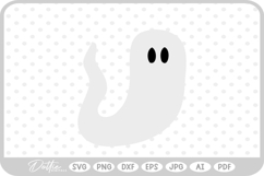 Ghost Halloween SVG PNG DXF Product Image 1