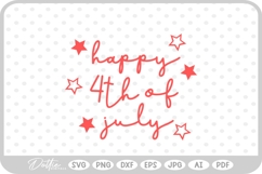 USA America 4th Of July SVG PNG DXF Product Image 1