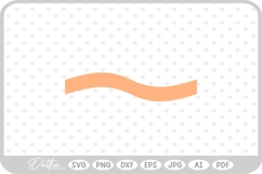 Wavy Line SVG PNG DXF Product Image 1