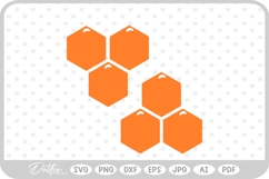 Honeycomb SVG PNG DXF Product Image 1