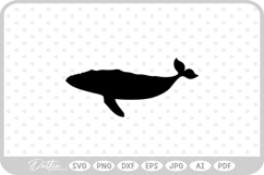 Whale SVG PNG DXF Product Image 1