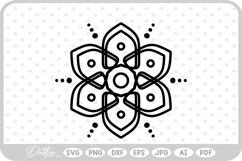 Mandala SVG PNG DXF Product Image 1