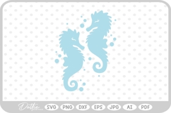 Seahorse SVG PNG DXF Product Image 1