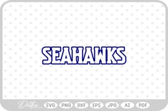 Seahawks Sports Team SVG PNG DXF Product Image 1