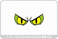 Halloween Scary Eyes Eyeballs SVG PNG DXF Product Image 1