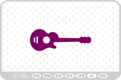 Guitar SVG PNG DXF Product Image 1