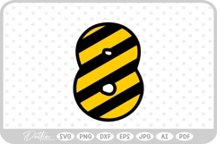 Construction Number 8 SVG PNG DXF Product Image 1