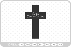 First Holy Communion SVG PNG DXF Product Image 1