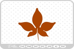 Fall Leaf Leaves Autumn Tree Nature Maple SVG PNG DXF Product Image 1