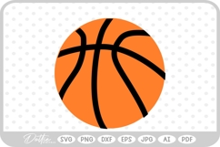 Basketball SVG PNG DXF Product Image 1