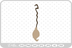 Broomstick Witches Broom Halloween SVG PNG DXF Product Image 1