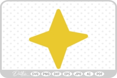 Star Shape SVG PNG DXF Product Image 1